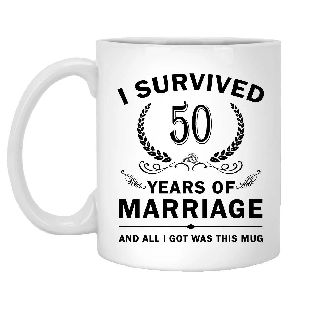 50th wedding anniversary on sale mugs