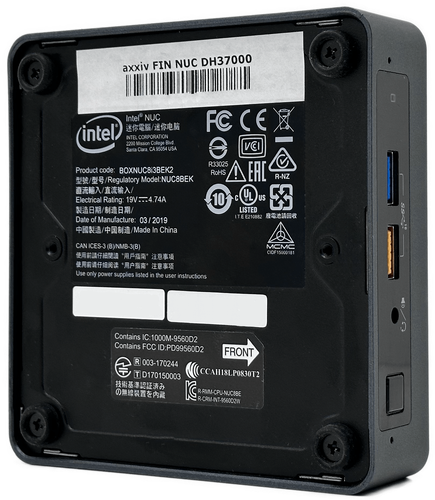 Intel NUC Mini PC | Dual Core i3-8109U | 8GB DDR4 256GB SSD | WiFi | NUC8i3BEK2 - Bild 6 von 7