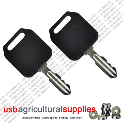 IGNITION KEYS x2 COUNTAX C30 C40 C60 C80 RIDE ON MOWER LAWNMOWER - FAST ...