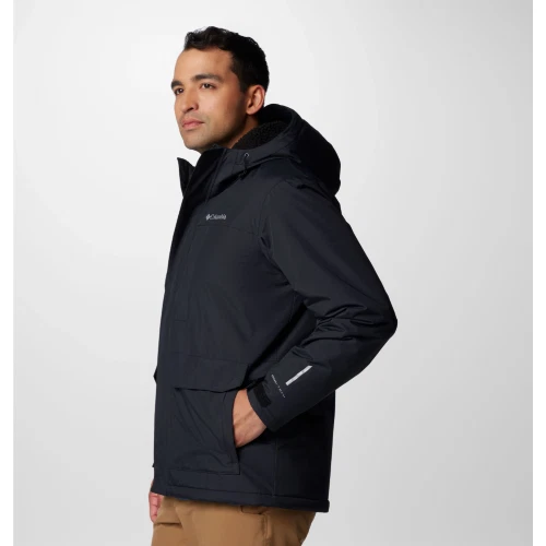 Columbia Giacca con cappuccio impermeabile e foderata in Sherpa Landroamer uomo - Imagen 3 de 4