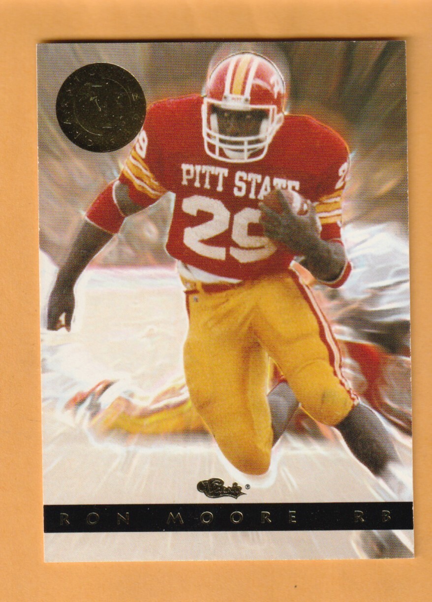 Ronald Moore Pittsburg State Gorillas 1993-94 Images Four Sport Spencer Oklahoma