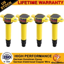 Set of 4 Ignition Coils For Dodge Caliber Avenger Jeep Compass UF557 4606824AC