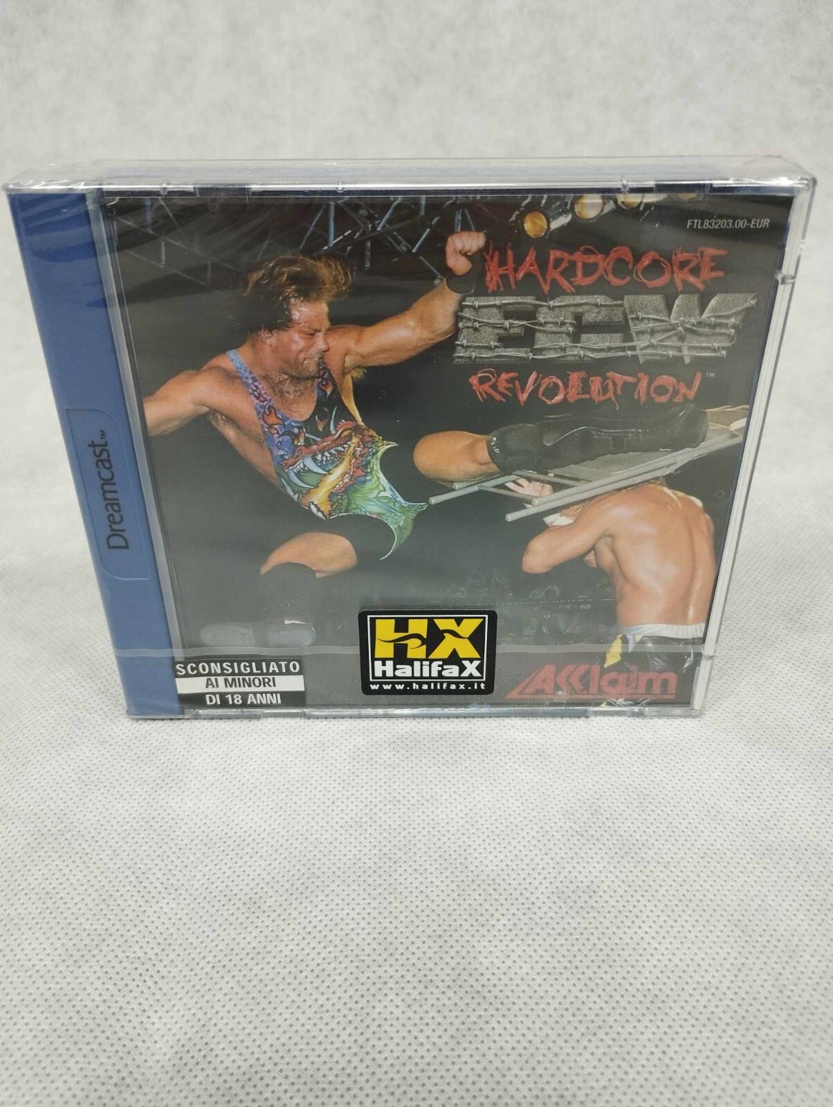 ECW Hardcore Revolution ESP ITA Neuf Sega Dreamcast