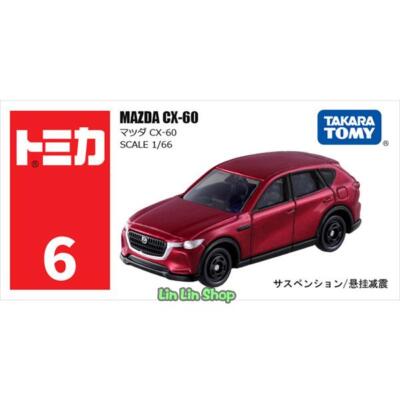 Tomica Takara Tomy #6 1/66 Mazda CX-60 Red Vehicle Diecast Model
