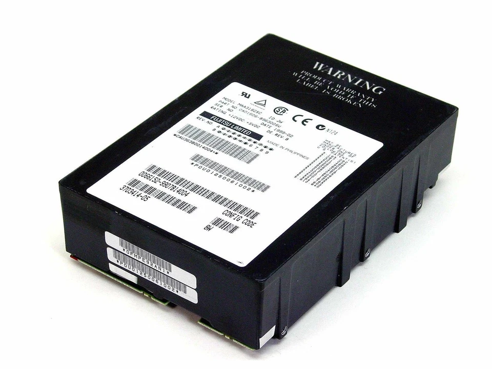 Sun 3703414-05 18.0GB Fujitsu MAA3182SC 7200RPM SCSI 80PIN HDD CA01606-B96300SU - Image 2 of 4