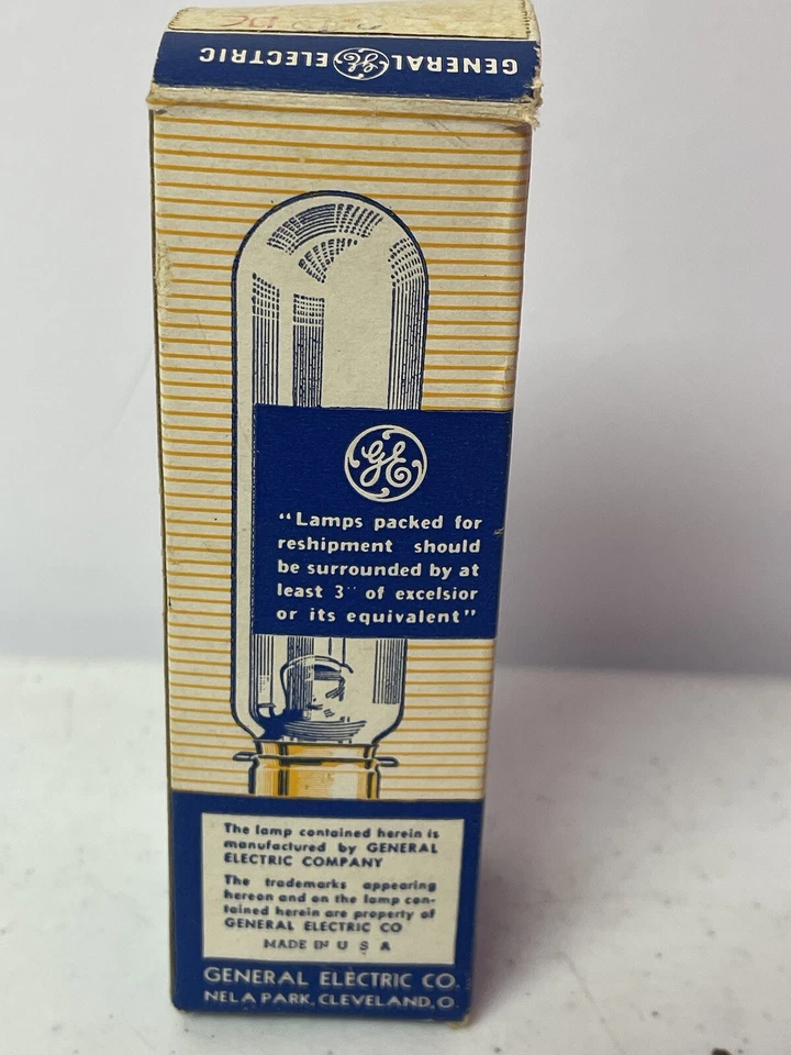 GE Precision Lamp for Optical Devices Base Down 200W -120V CG81-X New Open Box - Image 2 of 4