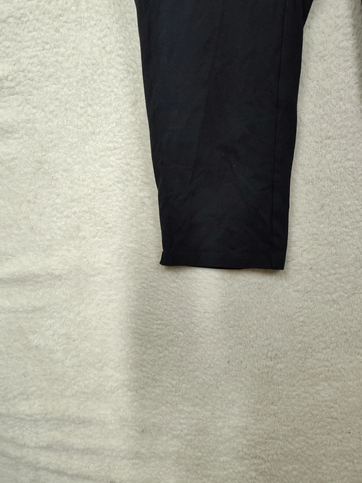 Mujeres con Control Mujeres Leggings 1XP Negro Mezcla de Algodón Pull On Pantalones Elásticos Foto 4 de 4