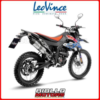 14422E EXHAUST LEOVINCE APRILIA SX 125 2021 - 2023 LV ONE EVO