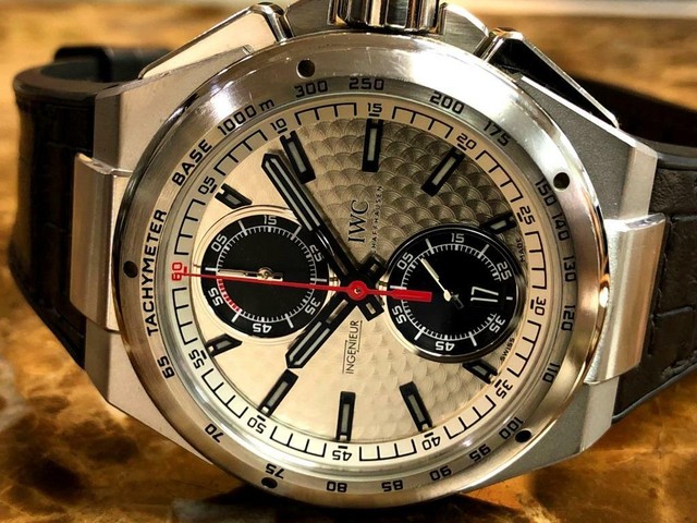 IWC Ingenieur Silver Men's Watch - IW378505 for sale online | eBay