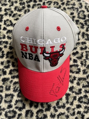 unauthenticated Autographed Signed Hat, Toni Kukoc, Chicago Bulls NBA Adidas