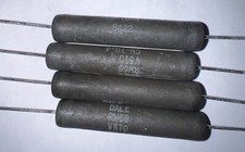 DALE 10 Watt 51 Ohm 5 Wire Wound Resistor New Old Stock QTY 4 Dale RW68V510