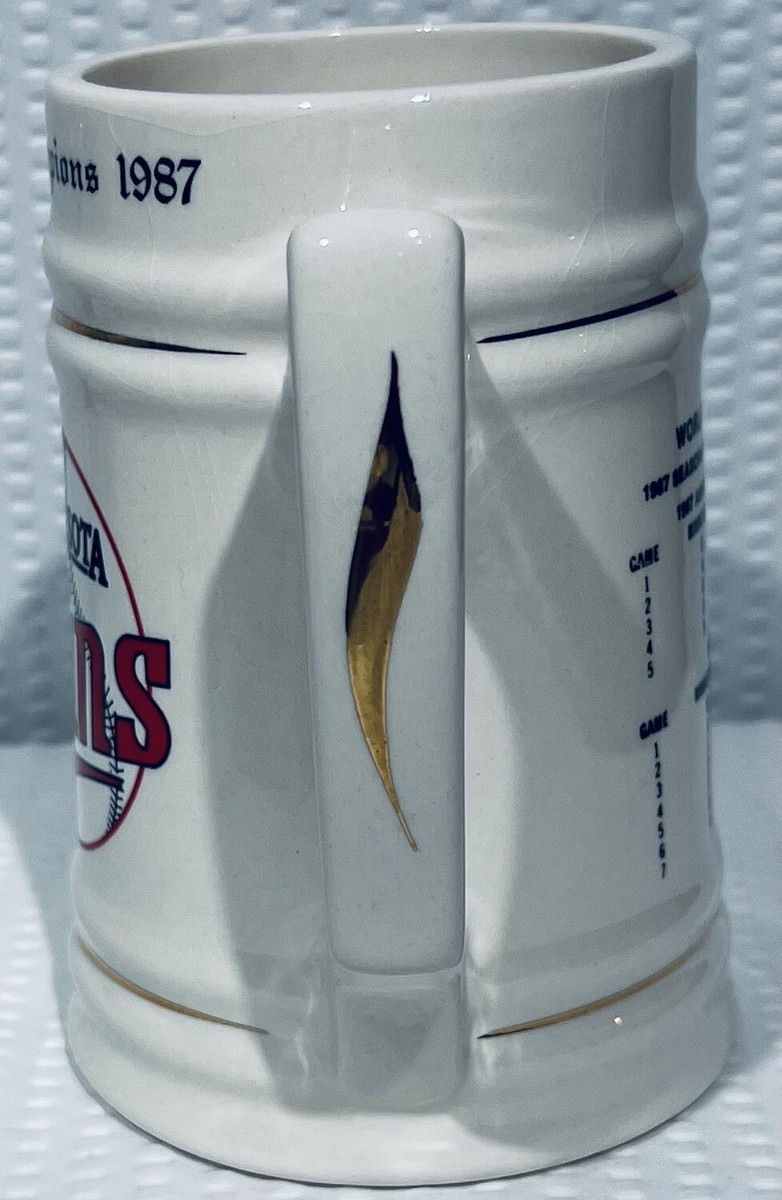 1) ~ Minnesota Twins 1987 World Series Champions Stein Mug Cup | eBay