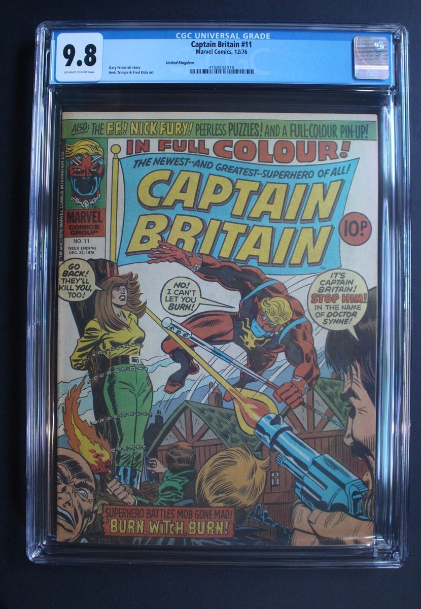 CAPTAIN BRITAIN #11 Betsy Braddock PSYLOCKE BONDAGE 2nd