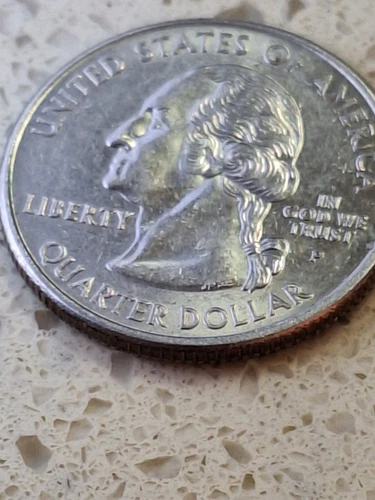 2006 P Nebraska State Quarter with Multiple double die errors and doubling in Li