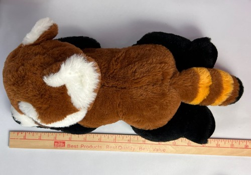 Wild Republic Red Panda Soft Plush Stuffed Animal Toy 15" Laying Ring Tail EUC - Picture 9 of 9