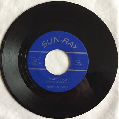 Tommy Jackson  Flat Top Box / I'm Getting Stoned To-Night 7'', 45 RPM