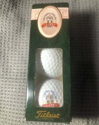 2003 US Open Olympic Fields Titleist golf ball New 1 ball