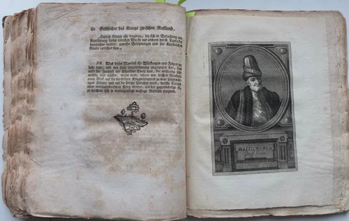 1771 History of Current War between Russia,Poland and Ottoman Empire, Engravings