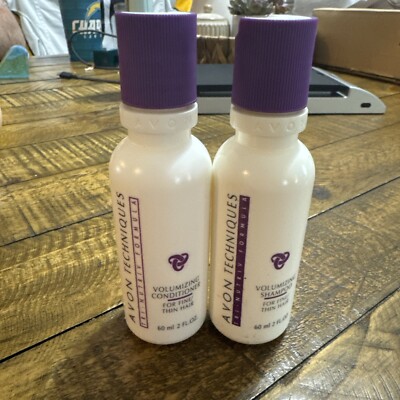 Avon's Techniques Volumizing SHAMPOO And Conditioner,  for Thin Hair