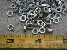 Hex Nuts 8/32 Extra Small Pattern Steel Zinc Plated Lot of 100 5928
