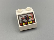 LEGO Electric Light Slope 45 2 x 2 w/ Computer Console Pattern 6781 Space Police