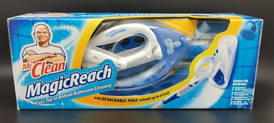 Mr Clean Magic Reach All in One Cleaning Tool Starter Kit Detachable Pole New