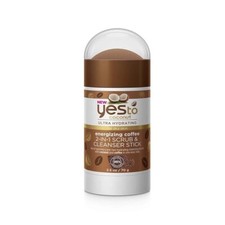 Yes To Coconut Coffee 2-In-1 Scrub & Cleanser Stick,Exfoliating Formula 2.5 FlOz