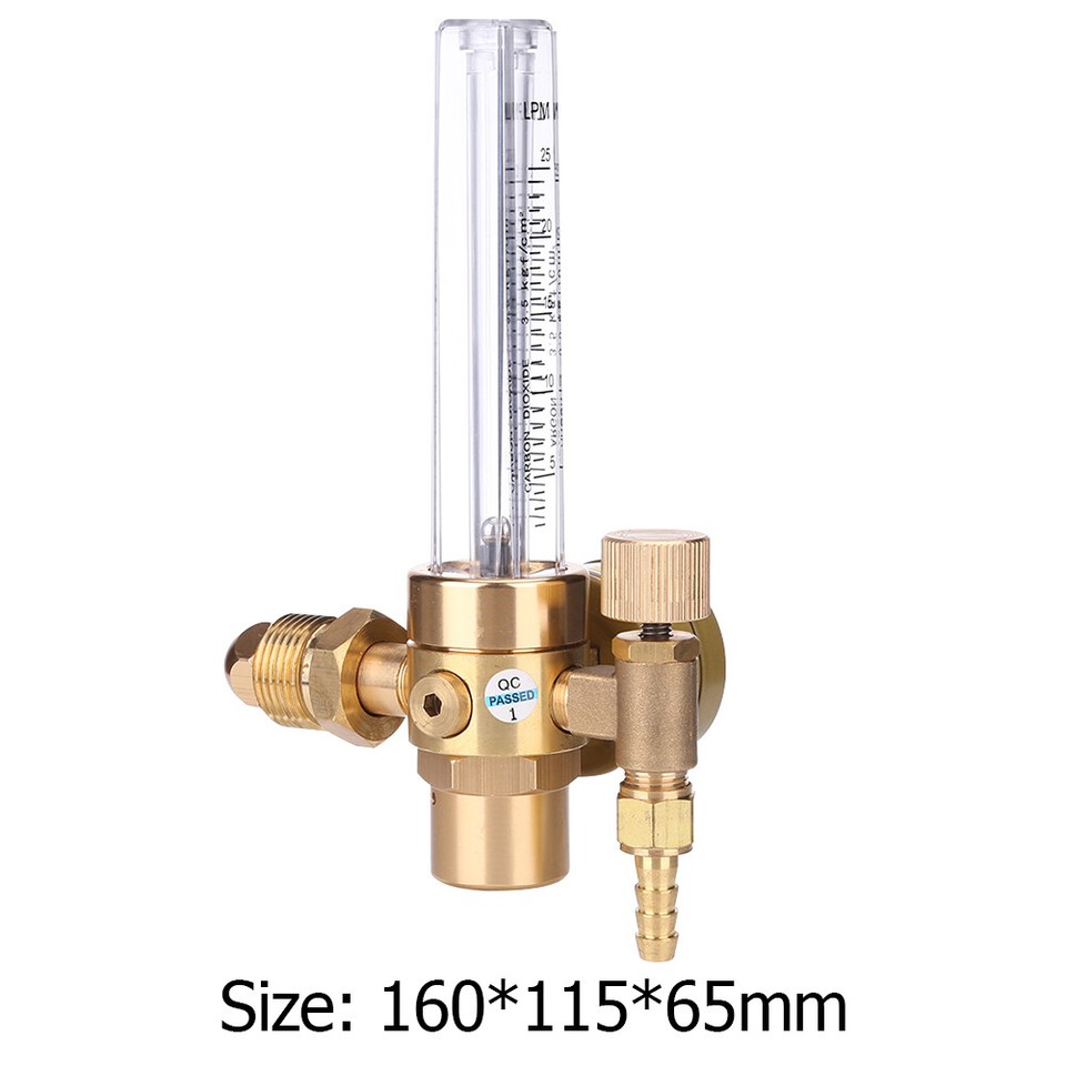 New Argon CO2 Mig Tig Pressure Reducer Gas Regulator Flow Meter Welding