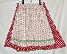 SKIRT VINTAGE WALDSCHUTZ OKTOBERFEST DIRNDL TYROL PLAID RED WOMENS US 6 EU 34