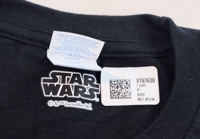 Star Wars Darth Vader Men's T-Shirt in Japanese Black M Port