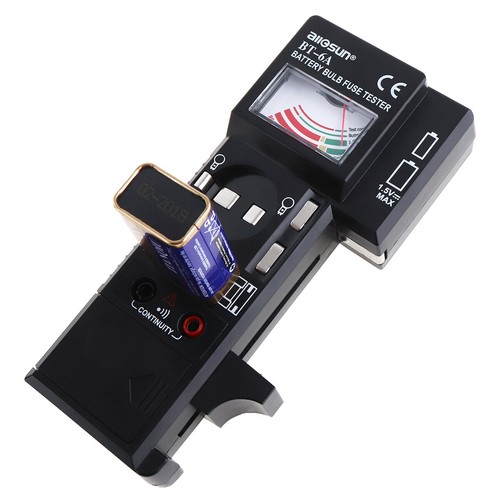 3 IN 1 Portable Digital Battery Bulb & Fuse Tester Continuity Tester + 2 Probes - Picture 7 of 9