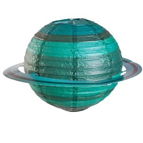 Hanging Starry Paper Lanterns Foldable Solar System Planet Lantern Kids - Picture 9 of 15