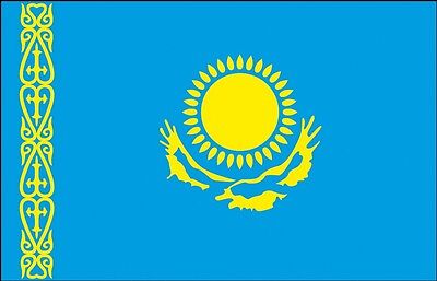 Fahne Kasachstan Flagge Astana Hissflagge 90 x 150 cm