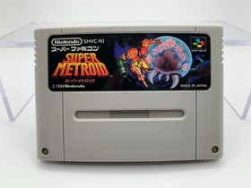 SUPER METROID Super Famicom With Box & Manual US Seller SFC1103