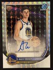 2025-26 Bowman Chrome Basketball - Alex Toohey Geometric Refractor Auto (RC)