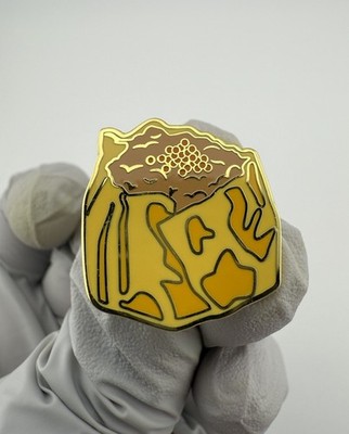 Dim Sum Siu Mai Enamel Lapel Pin. Food Pin.
