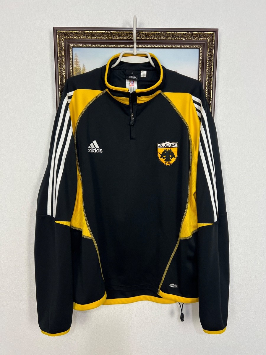 　A.E.K アテネFC トラックジャケット　L Vintage Adidas AEK Athens Football Train Jacket Soccer Mens Track