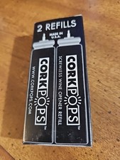 Cork Pops Refill Cartridges, 2-Pack, NOS