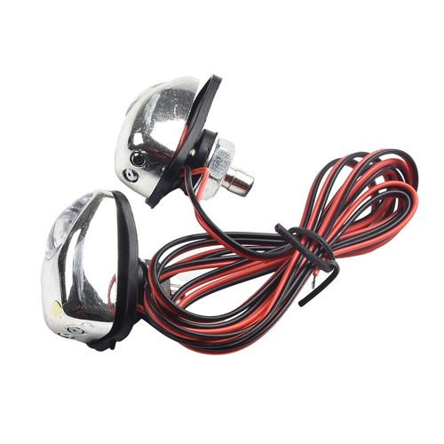 2*Universal LED Blue Light Windshield-Washer Wiper Water Jet Spray-Nozzle - Picture 12 of 12