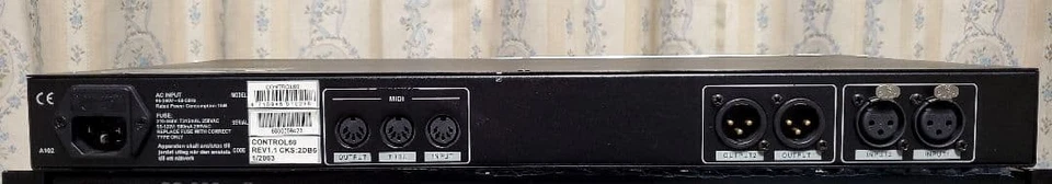 ALTO CONTROL60 Digital Equalizer 30+30 Band Preset Used - Image 3 of 4
