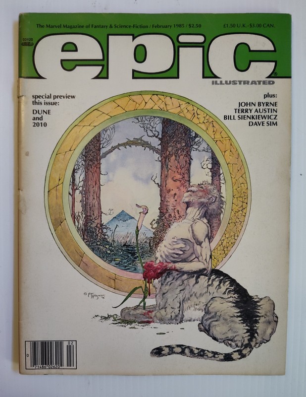 EPIC Magazine #28 -Last GALACTUS Story! John Byrne VG 1985