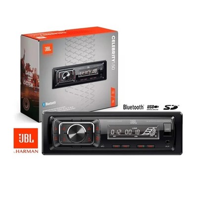 JBL Celebrity150 Single DIN In-Dash Bluetooth MP3 USB SD Digital Media Car Radio