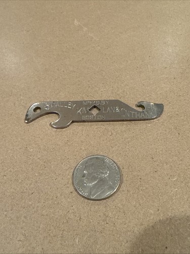 Vintage Can Beer Bottle Jar Opener Smalley Kivlan & Onthank Boston Jimmy Presto