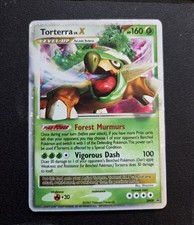 Pokémon Torterra LV.X Diamond & Pearl Promo Holo Level Up DP09 160 HP 2007 ENG on eBay
