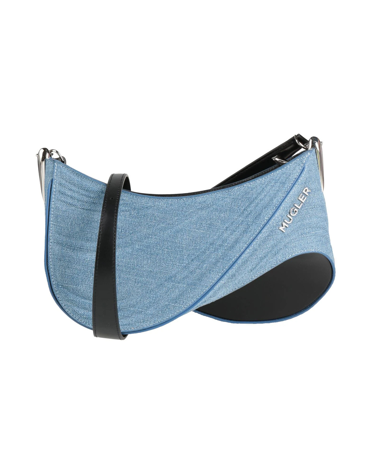 Mugler - Women - Denim Cross-body bag - Light blue 276290₽