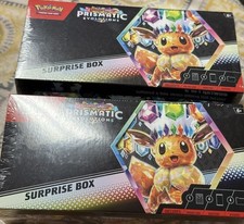 Pokemon Prismatic Evolutions Surprise Box New Sealed - Lot of 2
