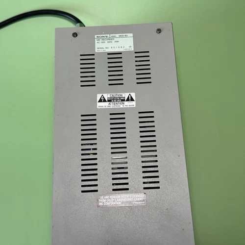 SONY MD RECORDER MDS-B3 player Japan mini disc - Picture 6 of 13