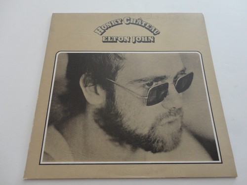 ELTON JOHN HONKY CHATEAU ~ UK FIRST PRESSING 1972 VINYL LP TEXTURED GATEFOLD DJM