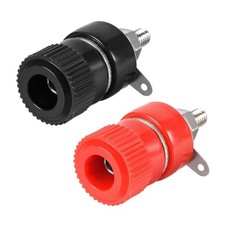 uxcell 1 Pair Binding Post Terminal, M4 Thread Thread,1.38" Length,1