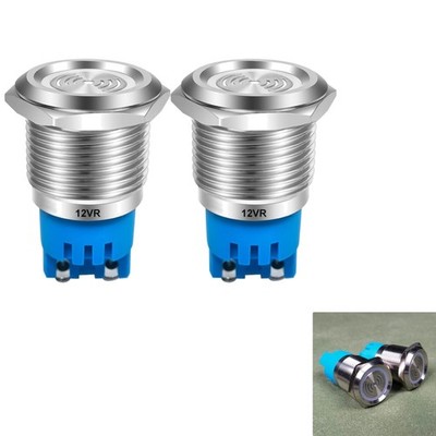 AC/DC 12V Summer Blinker mit Blitzlampe 90dB LED Alarmleuchte rot
